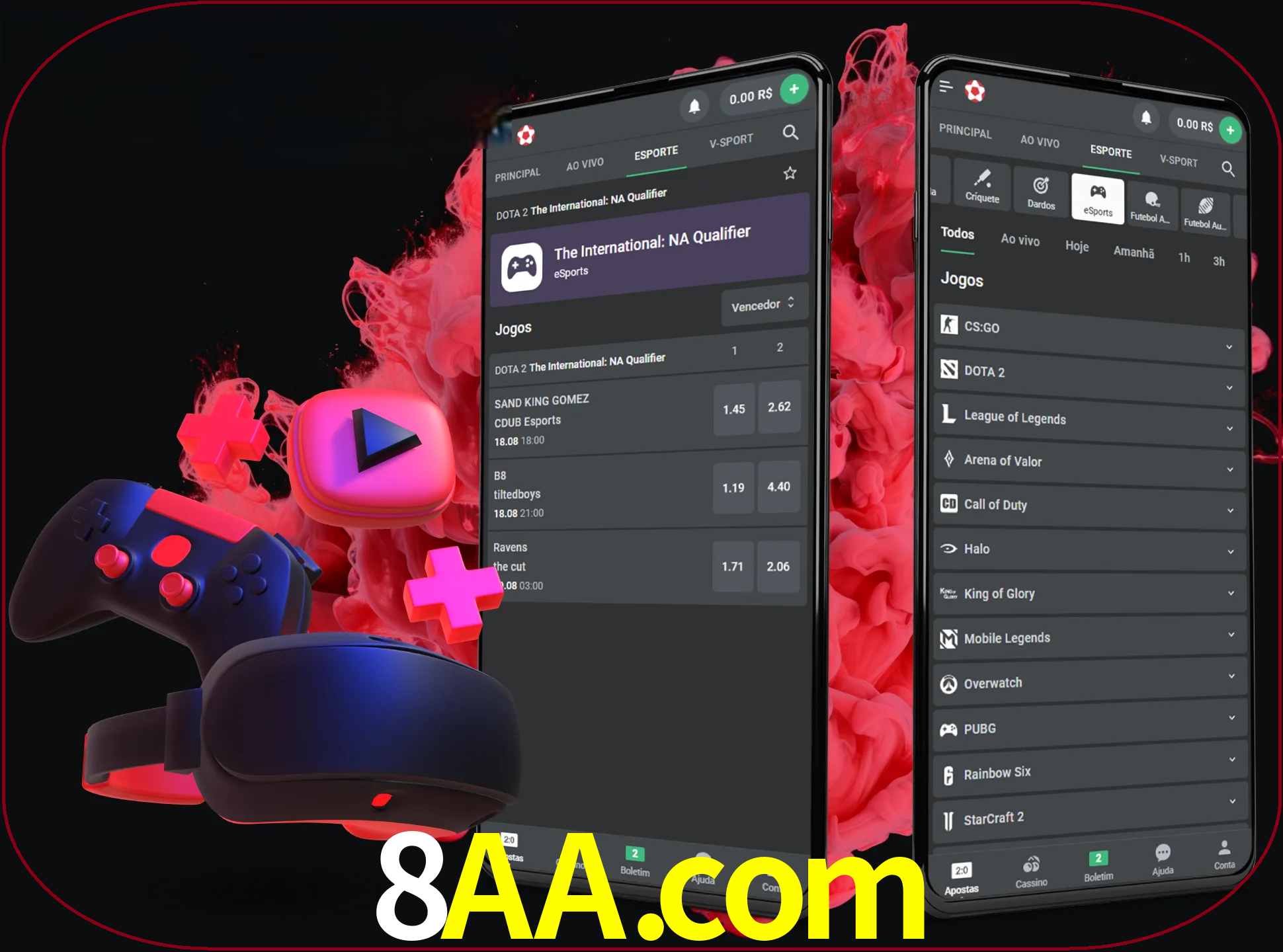 Para ter a aplicação móvel 8aa no seu smartphone, basta descarregar o ficheiro apk e seguir as instruções.